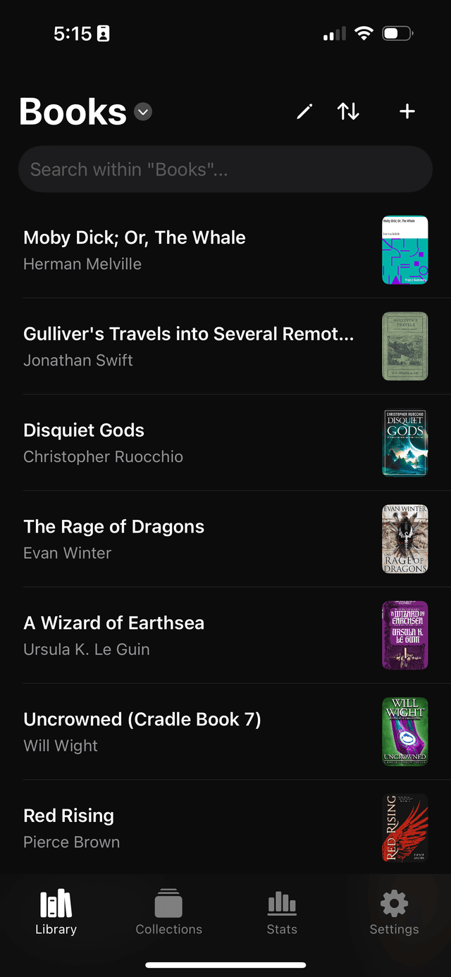 Lyrate - eBook Reader screenshot 2